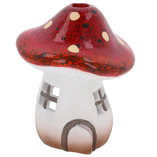 Woodland Mushroom Single House Tealight Holder