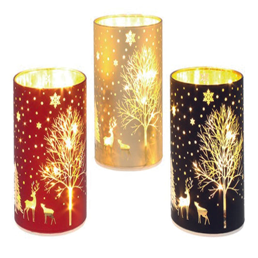 Christmas Glow LED Lamp Forest Lg