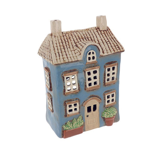 Village Pottery Garden House, Blue, Large