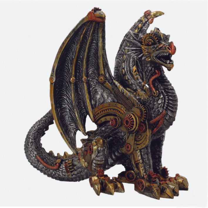 Mechanical Protector Steampunk Dragon Ornament