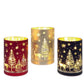 Christmas Glow LED Lamp Snowflakes in Forest design Lg