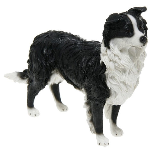 Border Collie standing Dog Ornament
