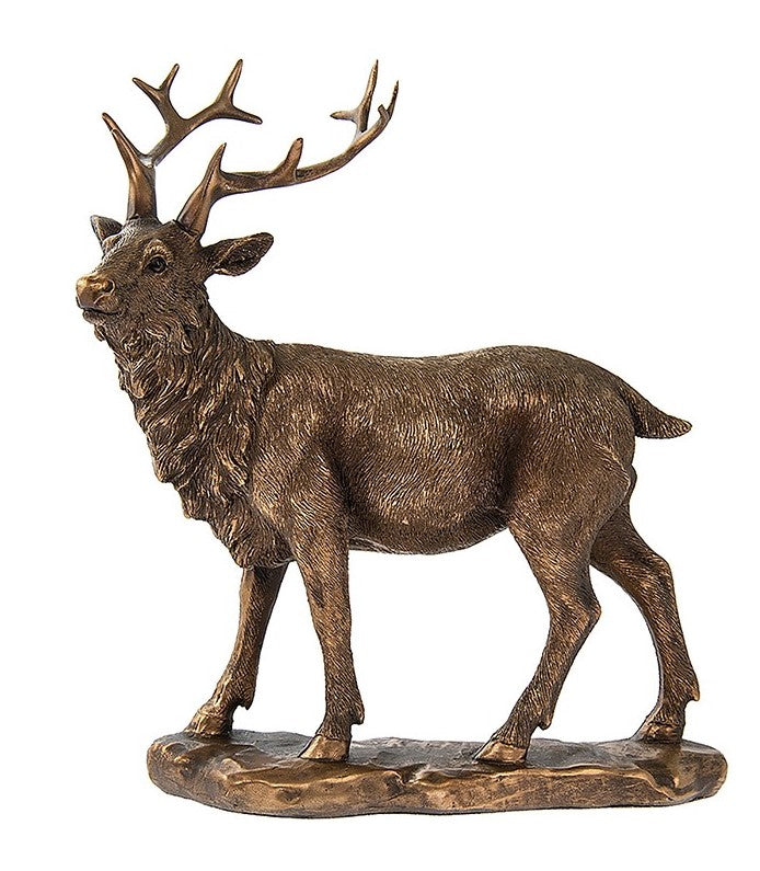 Reflections Bronze Stag, small Ornament