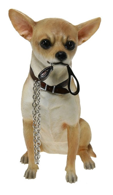 Chihuahua Dog ornament With Lead