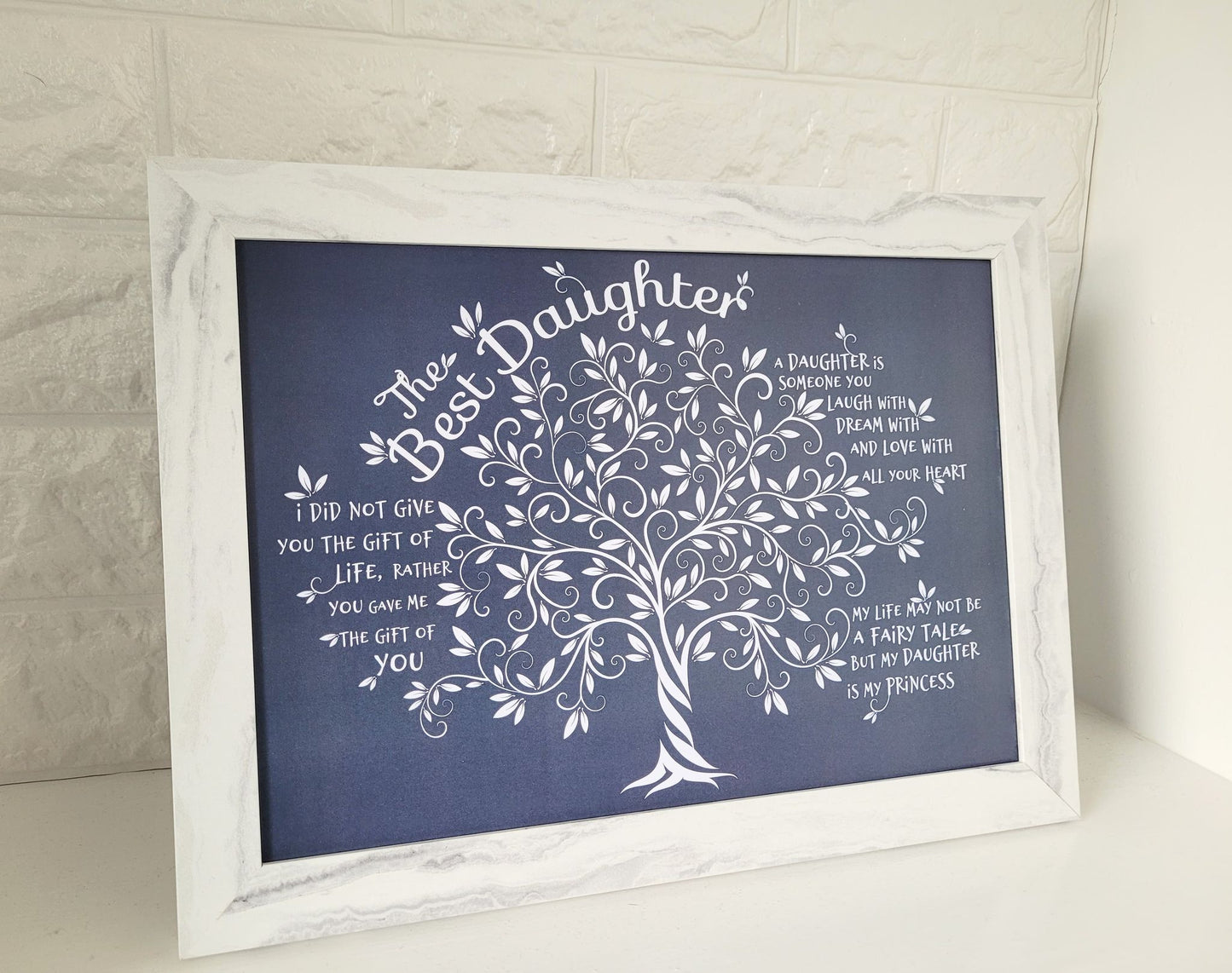 Tree of Life Print - Best Daughter