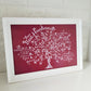 Framed Print.  Tree of Life - Best Husband