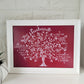 Framed Print.  Tree of Life - Best Husband