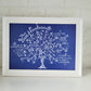 Framed Print.  Tree of Life - Best Husband