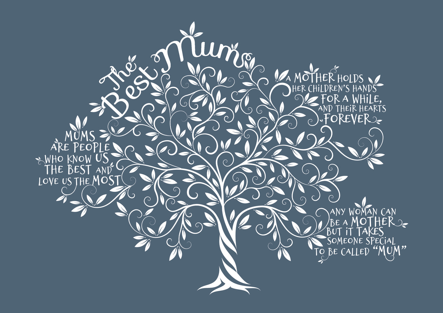 Framed Print.  Tree of Life - Best Mum