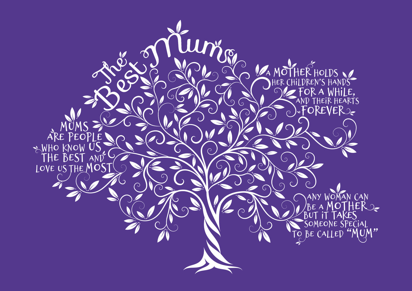 Framed Print.  Tree of Life - Best Mum