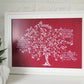 Framed Print.  Tree of Life - Best Mum