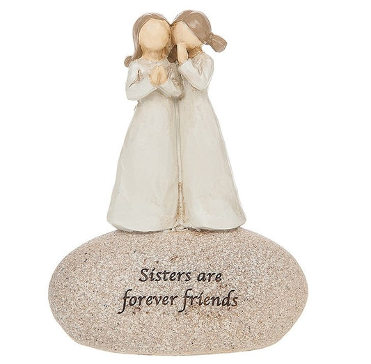 Sentiment Stones - Sisters are forever friends