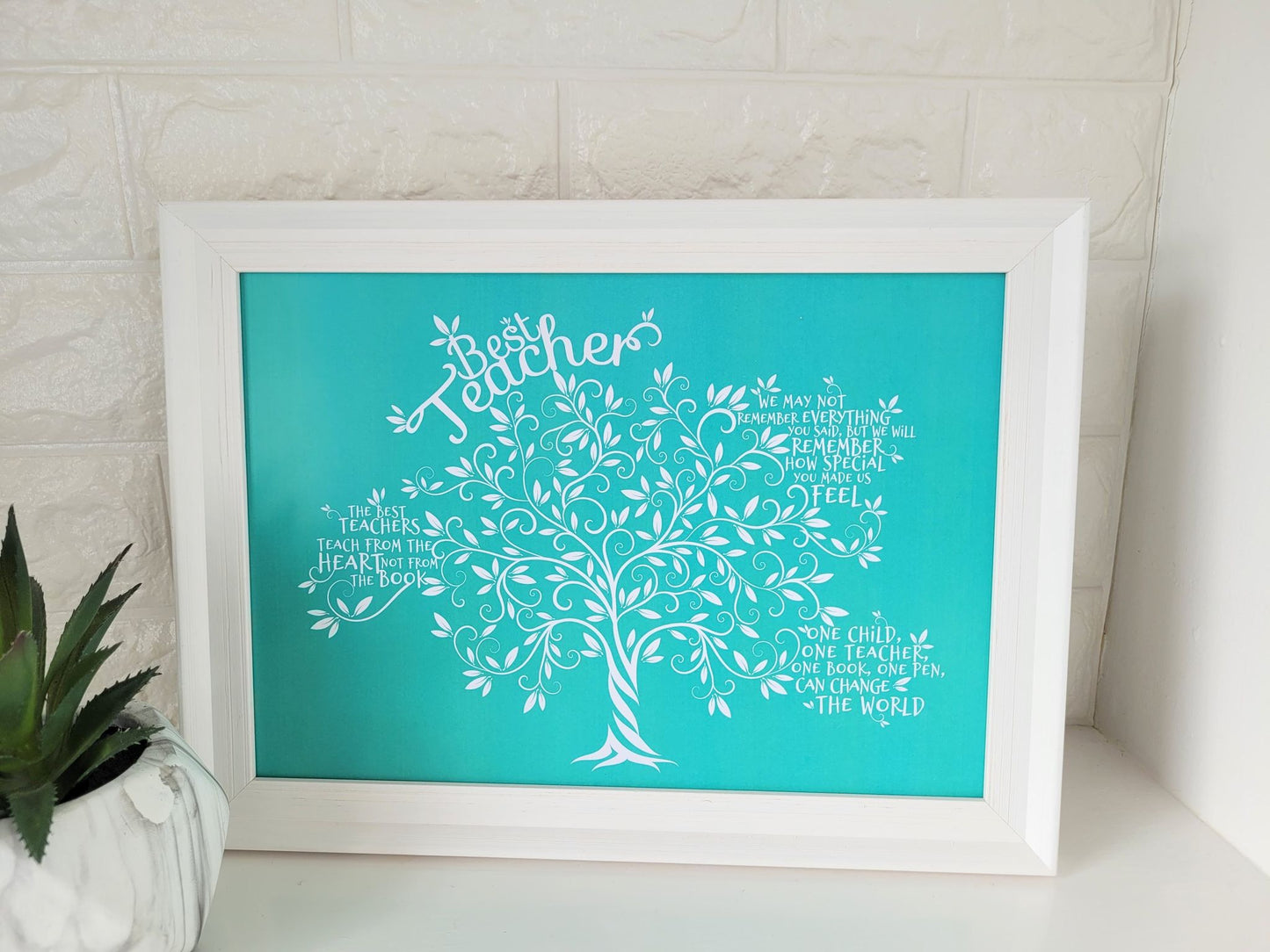 Tree of Life print - Best Teacher