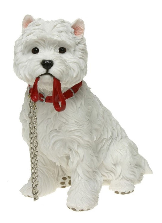 Westie Dog ornament With Lead